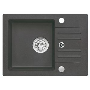 Set chiuveta de bucatarie si baterie, neagra