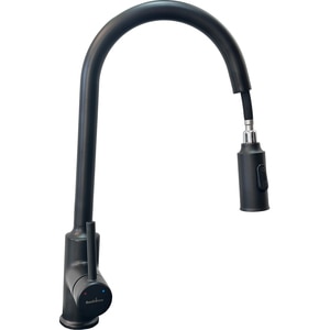 Baterie bucatarie SANDONNA Cami, dus extractibil, alama, negru