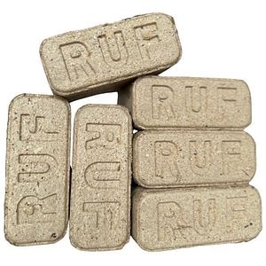 Brichete ecologice tip RUF, rumegus de rasinoase, 10Kg