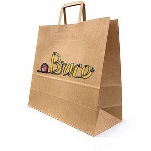 Punga hartie cu maner 360x170x300 mm