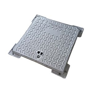 Capac fonta, patrat, exterior, 665 x 665 mm • Vodaland