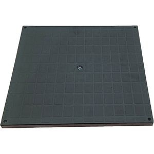 Capac pentru camin pluvial VODALAND 552IN, polipropilena, A15, 550 x 550 mm, negru
