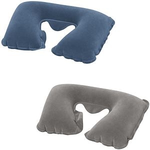 Perna gonflabila de calatorie BESYWAY, pentru gat, 37 x 24 x 10 cm, vinil, asortate