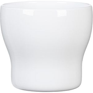 Ghiveci SCHEURICH, D13 cm, alb