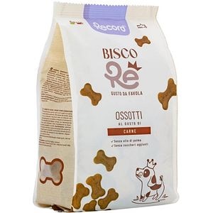 Biscuiti pentru caini RECORD Ossotti, Carne, 400 g