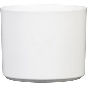 Ghiveci SCHEURICH, D14 cm, alb