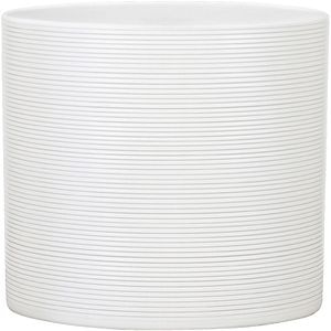 Ghiveci SCHEURICH, D16 cm, alb