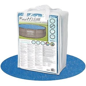 Prelata solara pentru piscina BESTWAY, rotunda, diametru 356 cm, PE, albastru