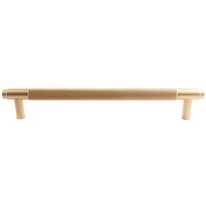 Maner mobila 6301, aluminiu, 22.2 x 1.4 x 3.5 cm, auriu mat