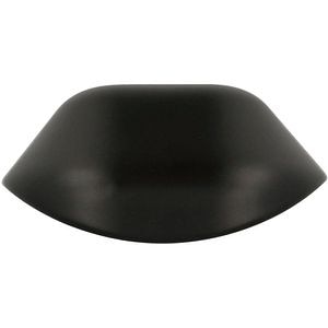 Maner mobila 7023, zamac, 8 x 4.2 x 3.2 cm, negru mat