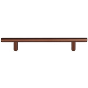 Maner mobila 891H, aluminiu, 18.1 x 1.2 x 3.3 cm, moka