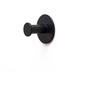 Cuier perete REUNION INDUSTRIAL 7-C8714.18, 1 agatatoare, otel, negru mat