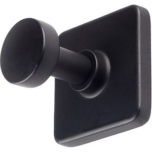 Cuier perete REUNION INDUSTRIAL 7-C8731.18, 1 agatatoare, zamac, negru