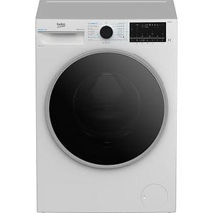 Masina de spalat rufe frontala BEKO B7WFU68418WB2 ES, EnergySpin, SteamCure, 8 kg, 1400rpm, Clasa A, Wi-Fi, alb
