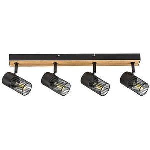 Plafoniera RABALUX Metta, E14, 4x40W, IP20, negru