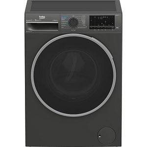 Masina de spalat rufe frontala cu uscator BEKO B5DFT58442M, SteamCure, 8/5 kg, 1400rpm, Clasa A/D, gri inchis