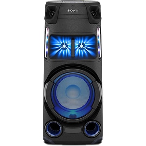 Sistem audio SONY MHC-V43D, Bluetooth, LDAC, Jet bass booster Mod fiesta, FM, Party music, negru