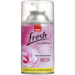Rezerva odorizant de camera automat SANO Fresh Automatic Musk, 250 ml