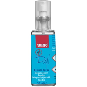 Lotiune impotriva tantarilor SANO Dy Liquid Spray Pump, 50 ml