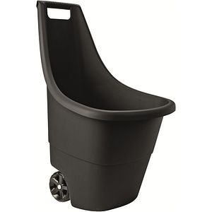 Roaba gradina KETER Easy Go Breeze 50 L, polipropilena, 51 x 56 x 84 cm, negru