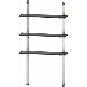 Raft suspendat KETER, polipropilena, 97 x 30 cm, negru
