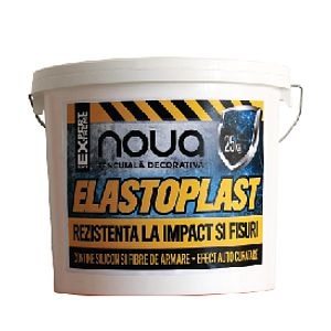 Tencuiala decorativa, elastoplast 25 kg, tera, bej deschis  Noua