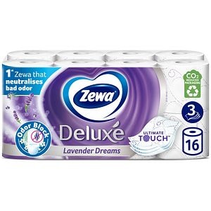 Hartie igienica ZEWA Deluxe Lavender dreams, 3 straturi, 16 role