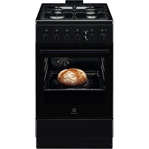 Aragaz ELECTROLUX LKG504022K, 4 arzatoare, Gaz, L 50 cm, Grill, negru