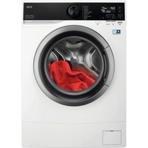 Masina de spalat rufe frontala slim AEG LSR6E27SE, 7 kg, 1200rpm, Clasa B, alb