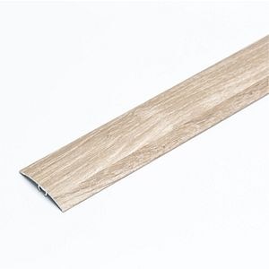 Prag trecere parchet Wood Class, 4.1 x 270 cm, aluminiu, frasin