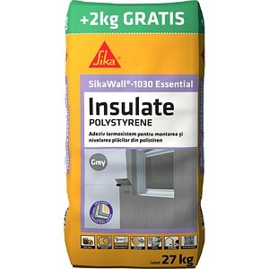 Adeziv polistiren Sika SikaWall-1030 Essential, 25 + 2 Kg