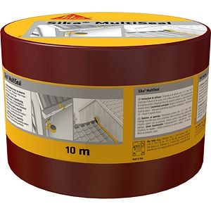 Banda bituminoasa SIKA, 10m x 100mm, aluminiu, teracota