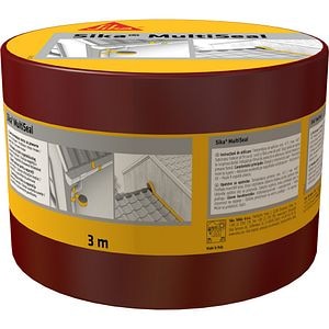 Banda bituminoasa SIKA 3m x 150mm, aluminiu, teracota