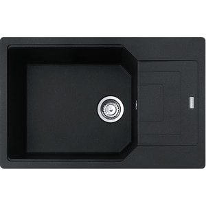Chiuveta bucatarie FRANKE Urban UBG 611-78, 1 cuva, picurator reversibil, compozit granit, negru