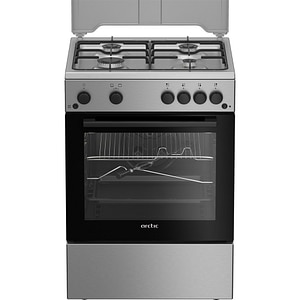 Aragaz ARCTIC ABGG6611DTTLX, 4 arzatoare, Gaz, L 60 cm, Grill, Rotisor, inox