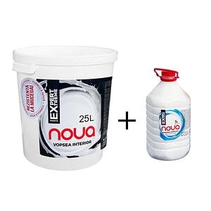 Vopsea lavabila Expert Extreme Noua, alb, 25 L, Interior