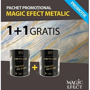 Pachet vopsea, metalic, 1+1 gratuit  • Magic Efect