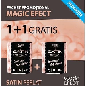 Pachet vopsea, satin perlat, 1+1 gratuit   Magic Efect