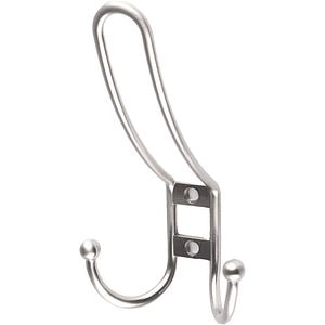 Cuier de perete REUNION INDUSTRIAL 7-C6804.22, 3 agatatoare, zamac, nichel