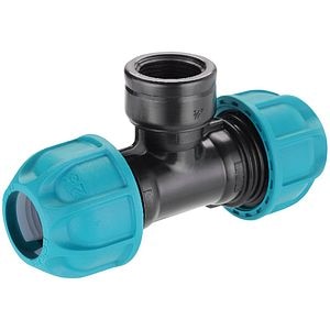 Conector in T cu filet, pentru furtun  Claber