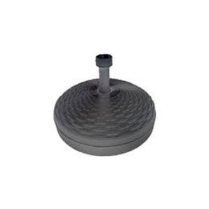 Suport umbrela gradina, antracit, volum 20 L,  58x15 cm