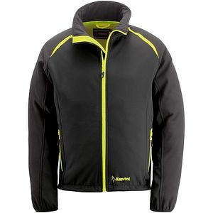 Jacheta KAPRIOL EVO Softshell, fleece WR, negru, M