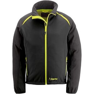 Jacheta KAPRIOL EVO Softshell, fleece WR, negru, 3XL