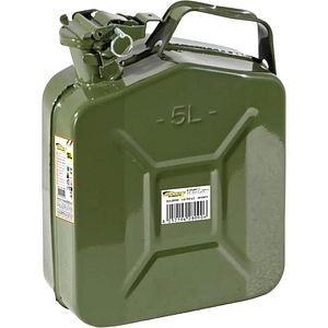 Canistra combustibil, 5l, metal, verde