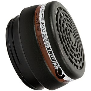 Set 2 flitre masca Climax 755, A1P3, negru