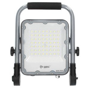 Proiector de lucru LED GSC, 50W, 6500K, IP65, gri