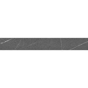 Plinta RODAPIE Altica Dark, ceramica, 8 x 60 cm, 8 mm, gri