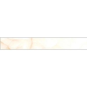 Plinta RODAPIE Helix Blanco, ceramica, 8 x 60 cm, 8 mm, alb