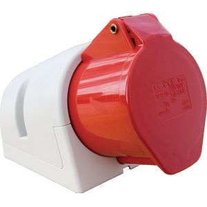 Priza industriala aplicata, 32A, IP44, PCE