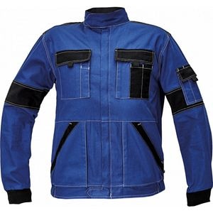Jacheta, marime 48, albastru/negru • DCT